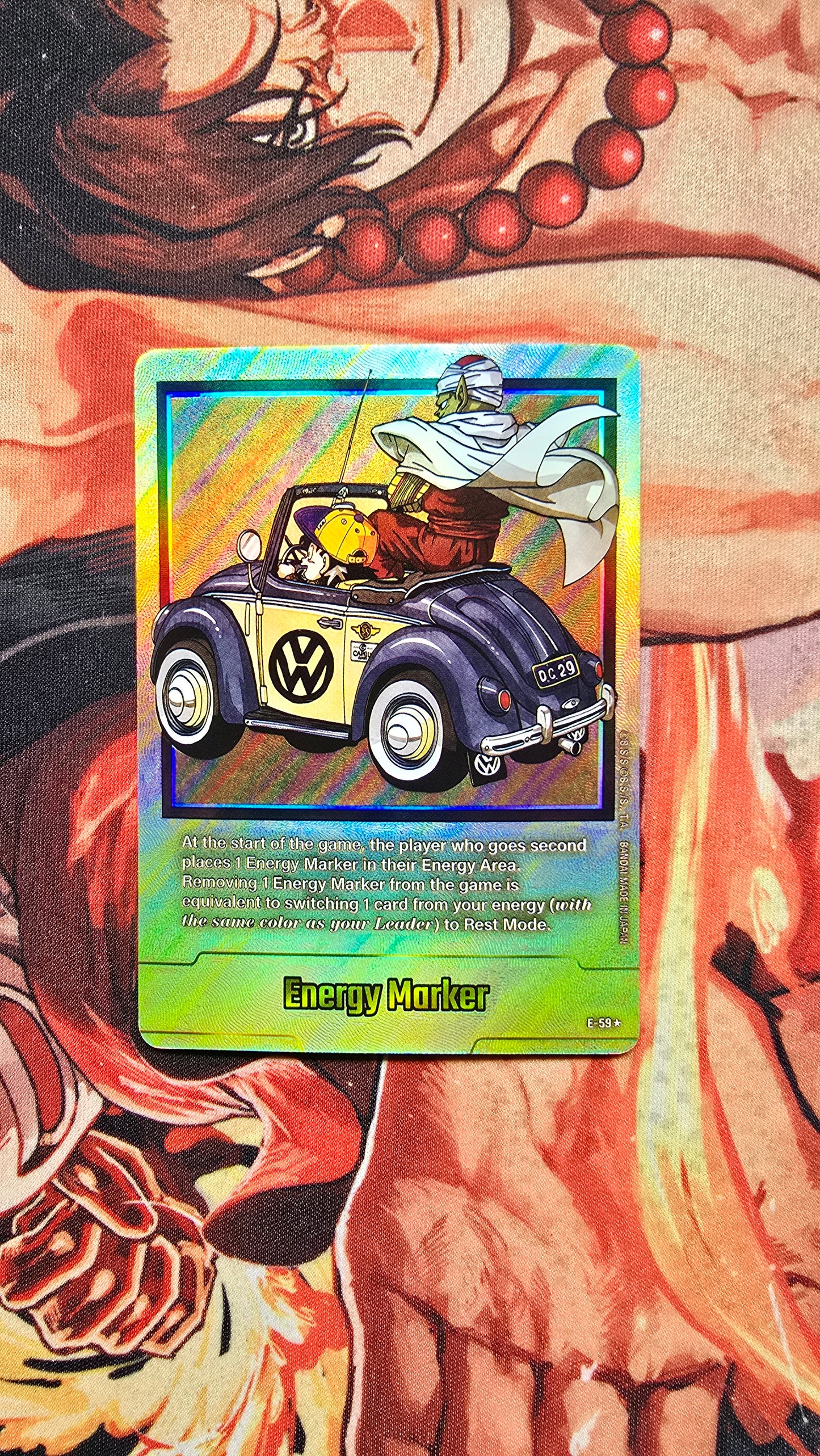 Dragon Ball Super Card Game Fusion World Energy Markers Custom Made Cards