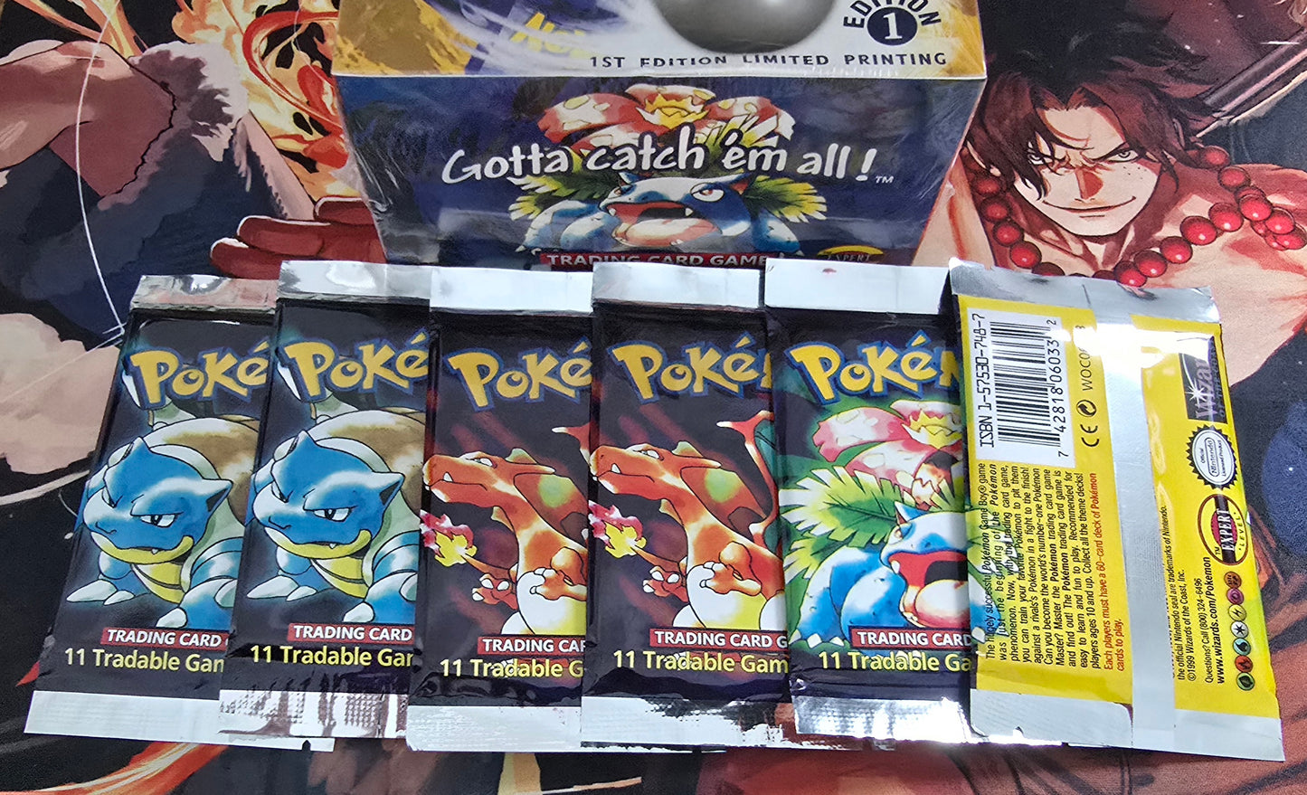 WOTC 1999 1st Edition Booster Box Sealed (396 cards: 36 Booster Packs) Pokemon Base Set Custom Made