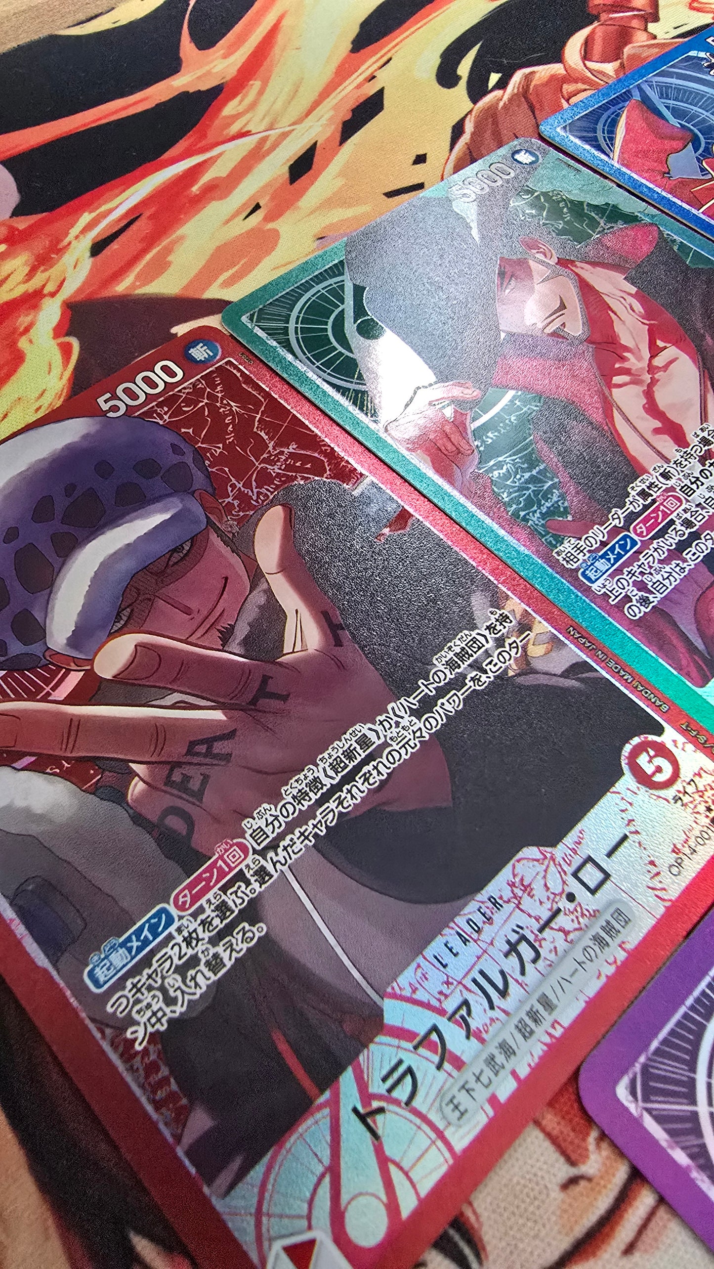 7 Card Bundle: OP14 Alt Art Leaders Holo One Piece TCG Proxy Cards Japanese