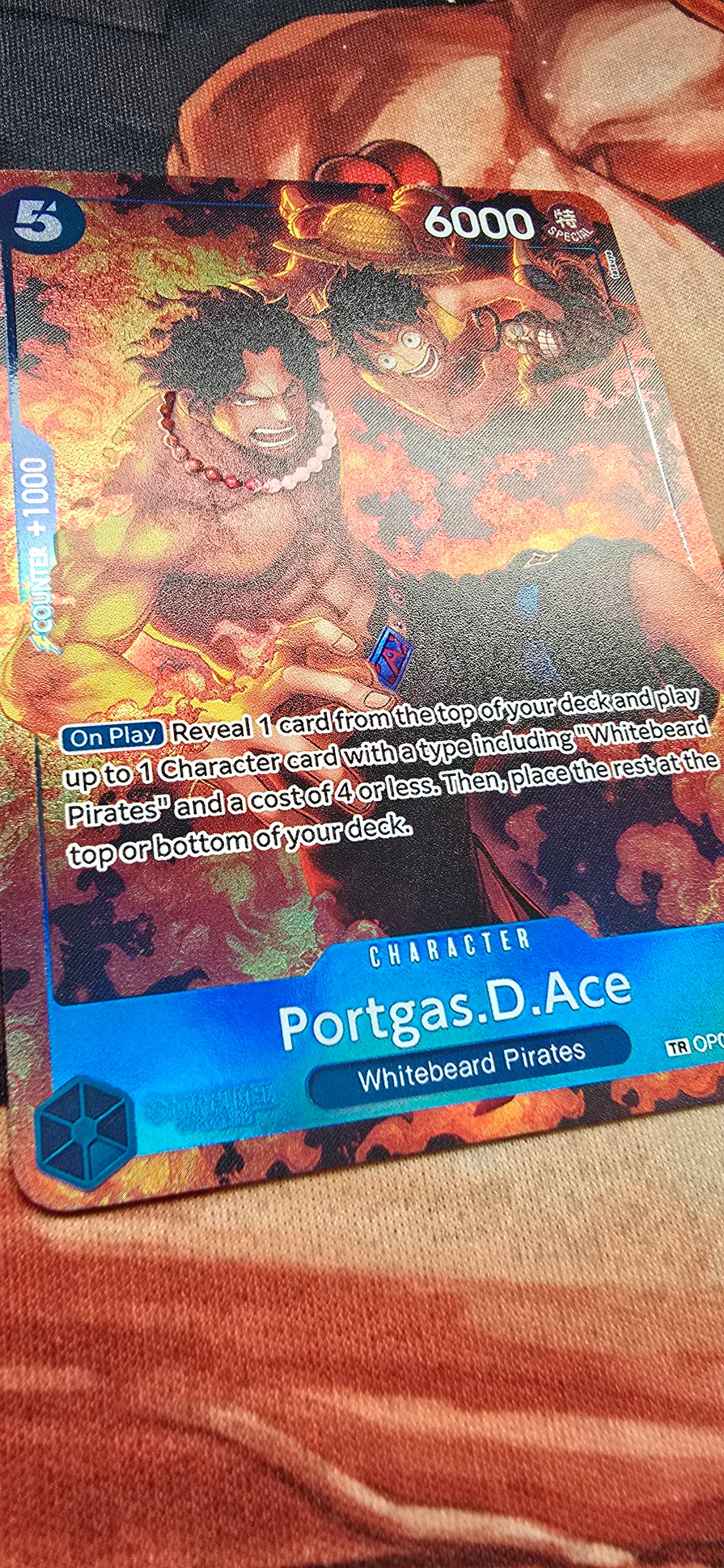 Treasure Rare TR One Piece TCG OP Textured Proxy Cards