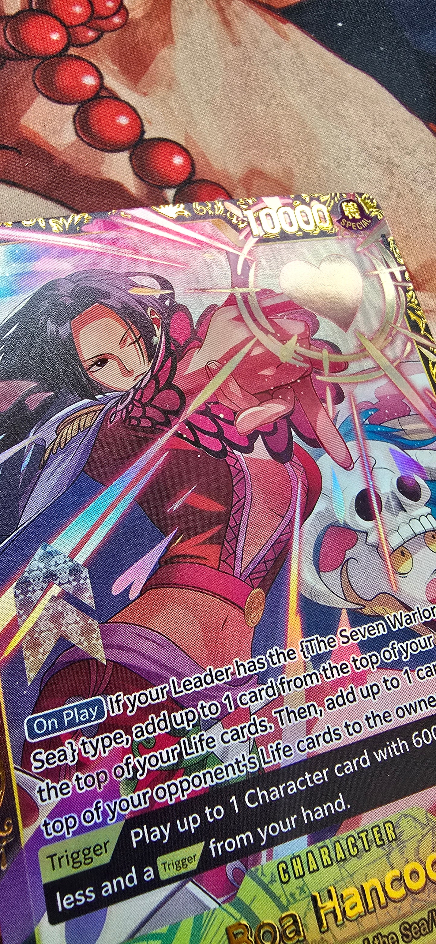 English OP14 Boa Hancock Championship 26-27 TCG Textured Premium OP One Piece Proxy