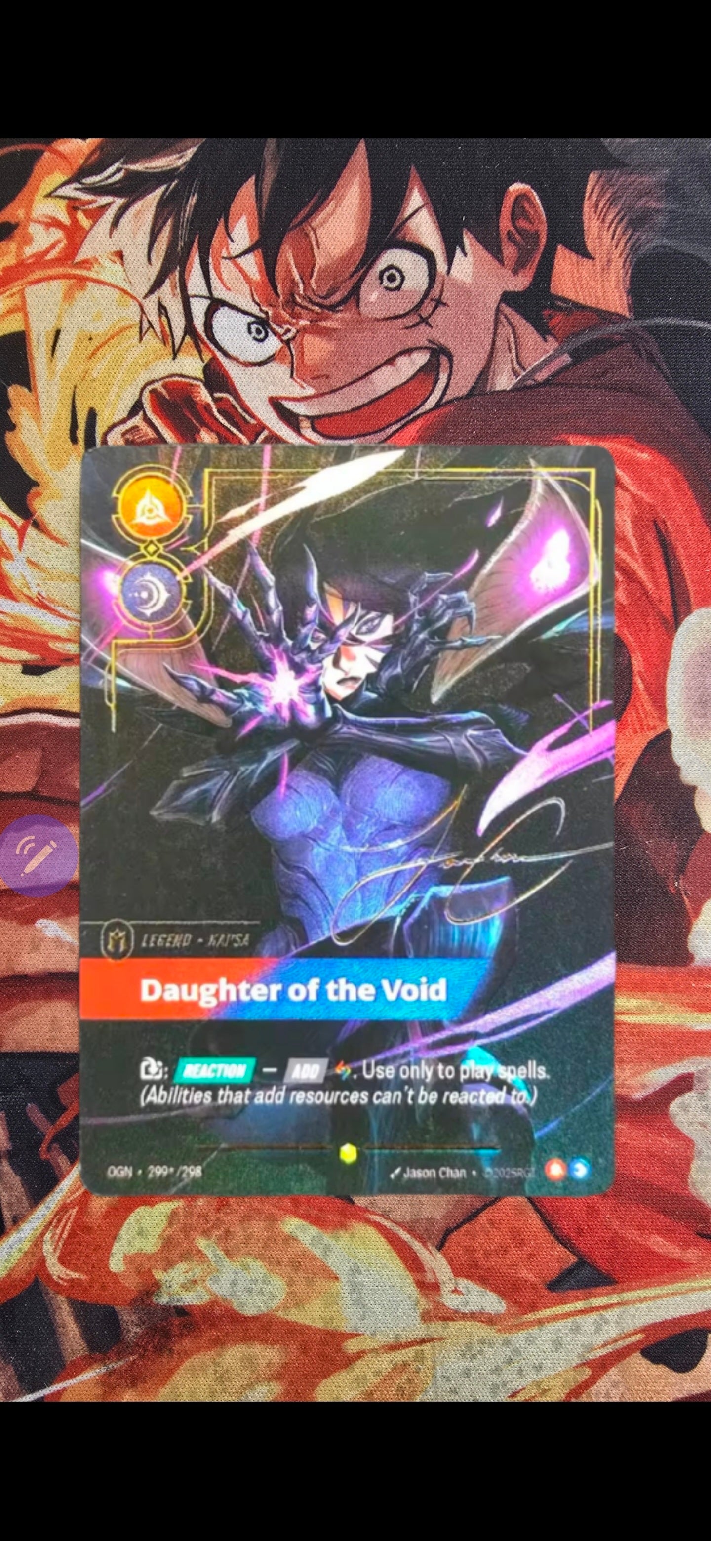 PREORDER - League of Legends Origins Signed Overnumbered Riftbound TCG Textured Promo Custom Made Cards