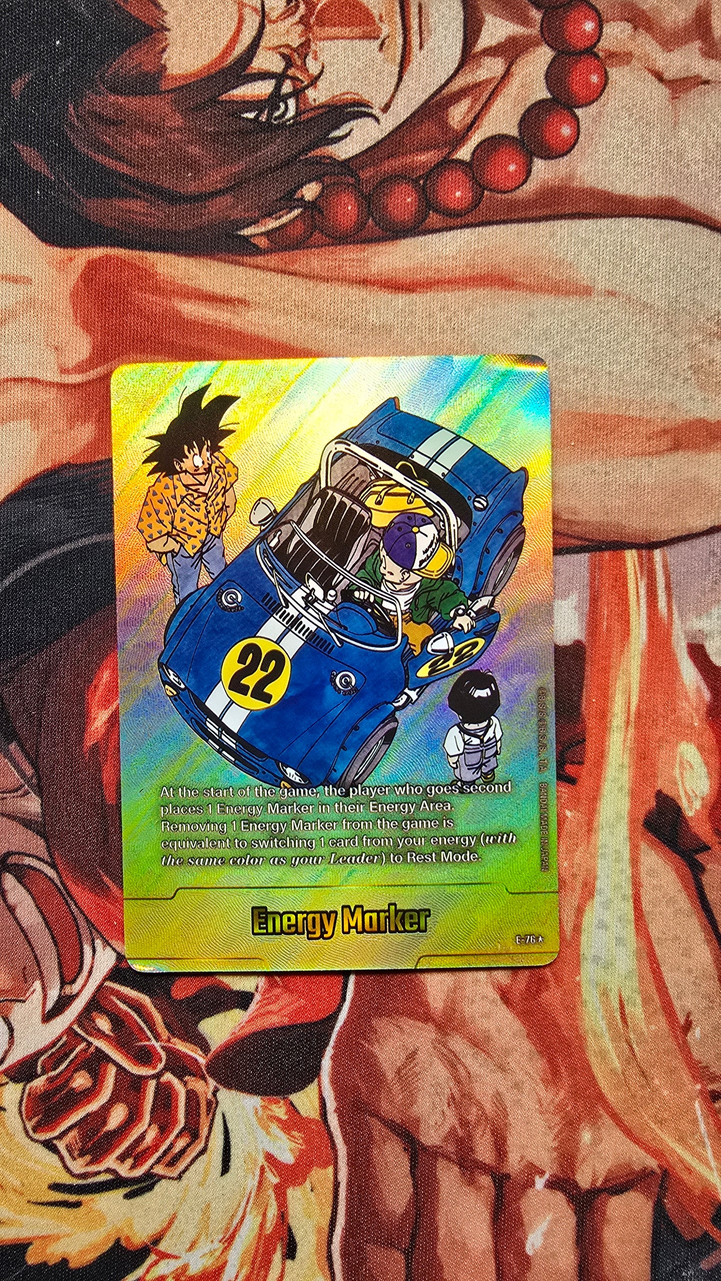 Dragon Ball Super Card Game Fusion World Energy Markers Custom Made Cards