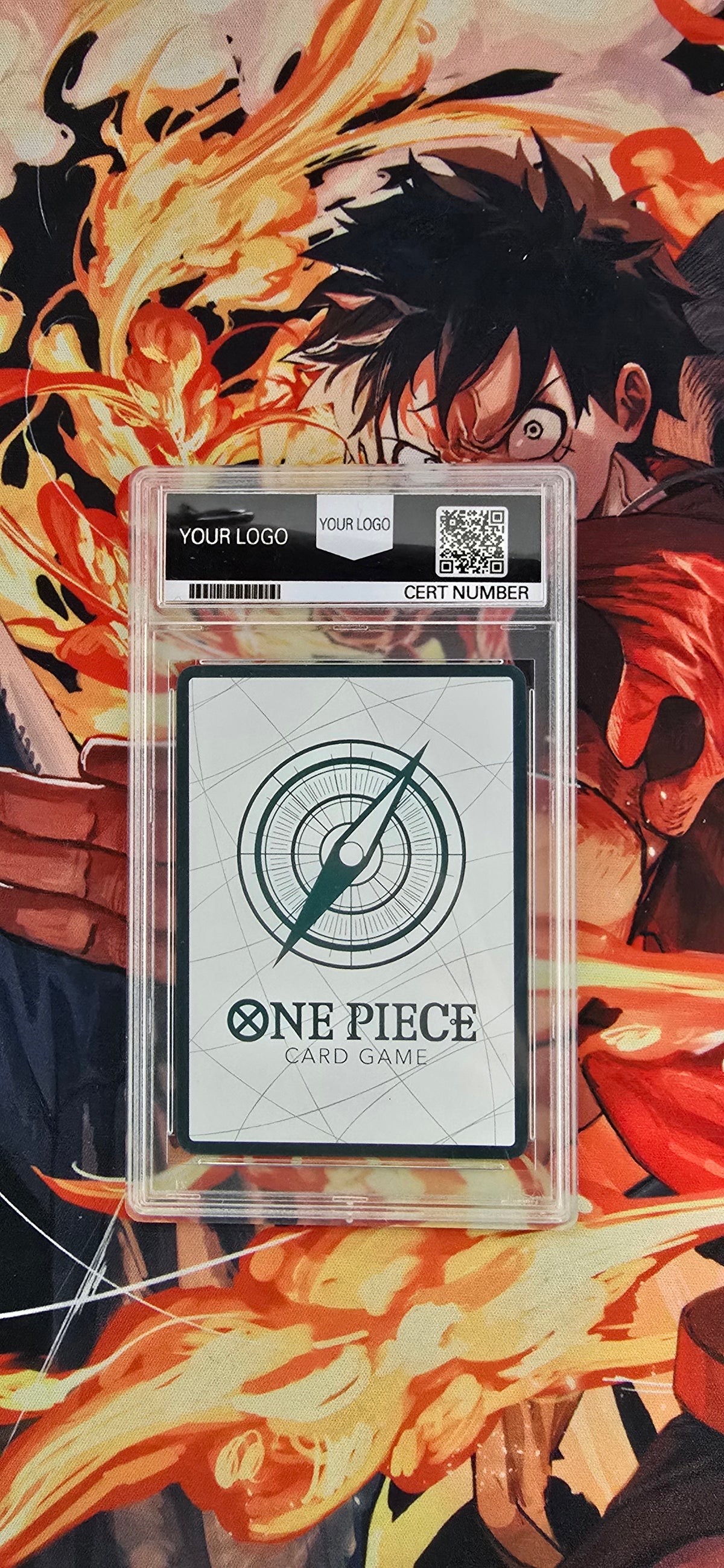 Psa Style Graded PSA Style ZORO GOLD DON One Piece TCG Premium Quality Textured ...