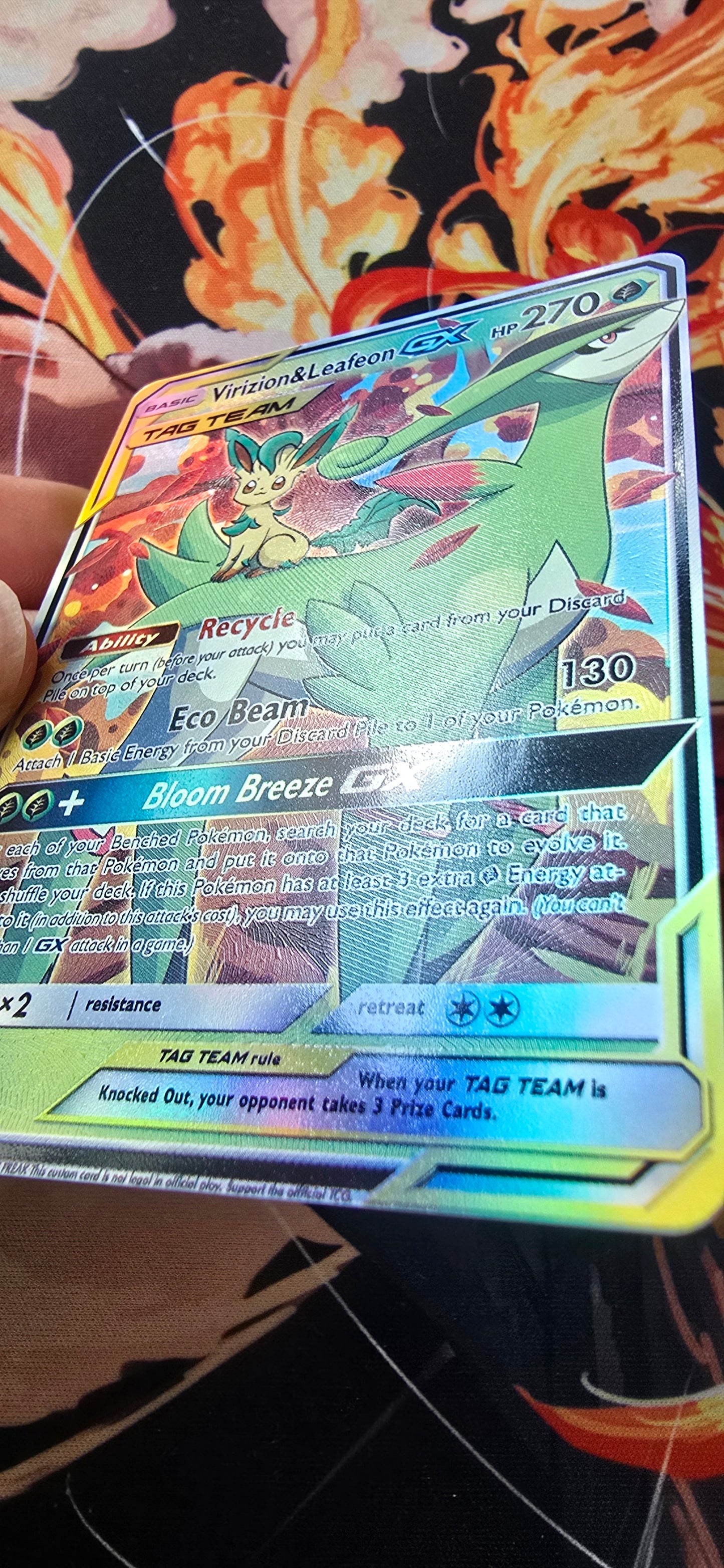 Tag Team Legendary Eeveelution 9 Card Bundle Umbreon Espeon Sylveon Glaceon Leafeon Flareon Jolteon Eevee Premium Quality Custom Made Pokemon Cards