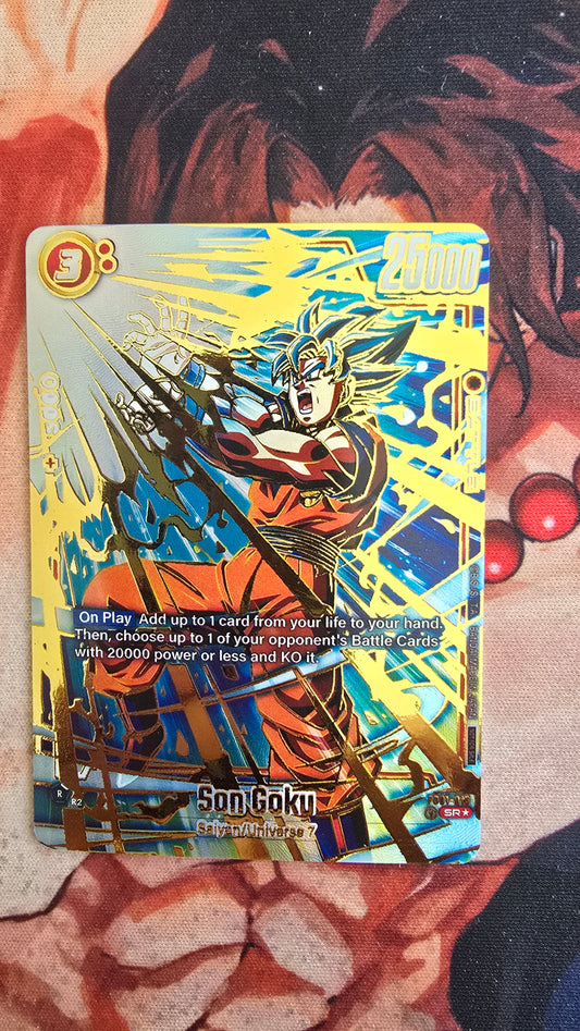 Son Goku FB01-015 Dragon Ball Fusion World Card Proxy English