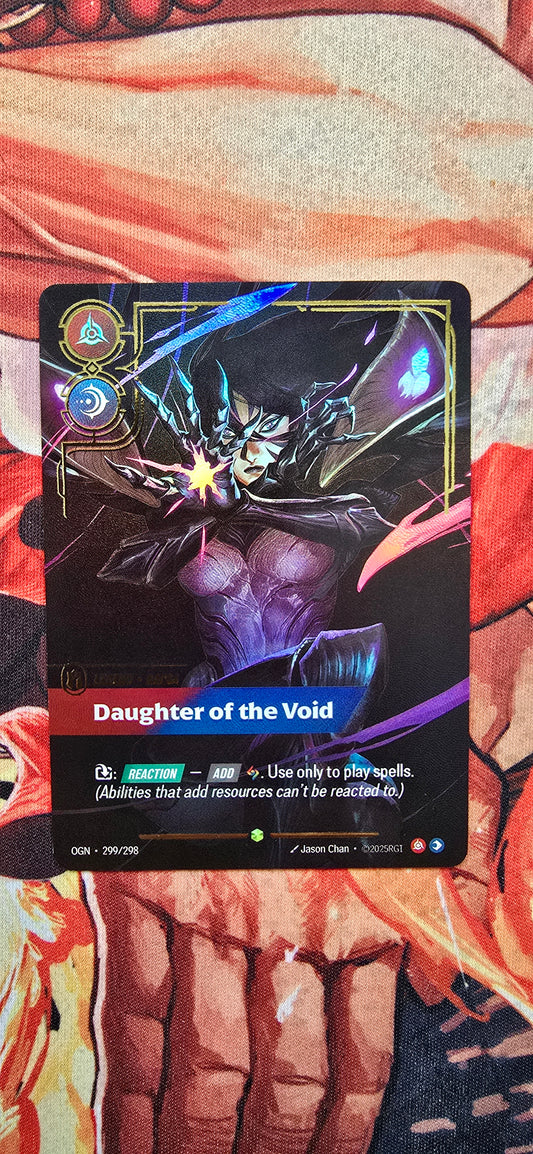Kai'sa Daughter Of The Void Overnumber League of Legends Origins Riftbound TCG Textured Holo Custom Made Cards