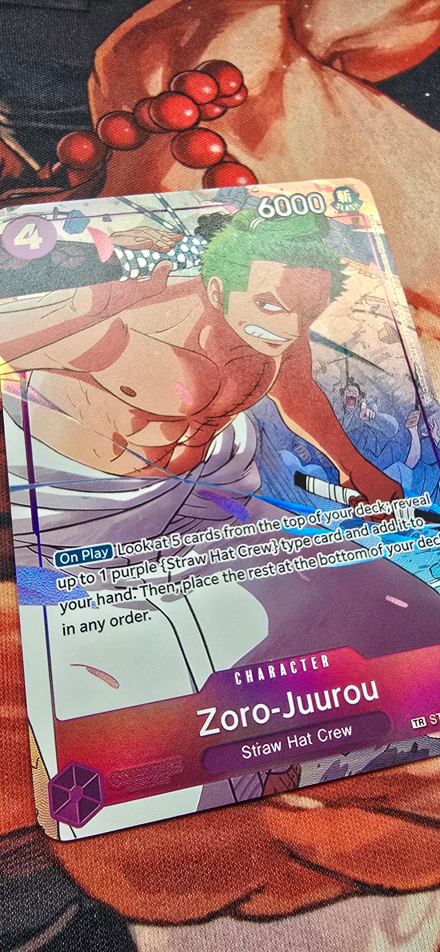 Treasure Rare TR One Piece TCG OP Textured Proxy Cards