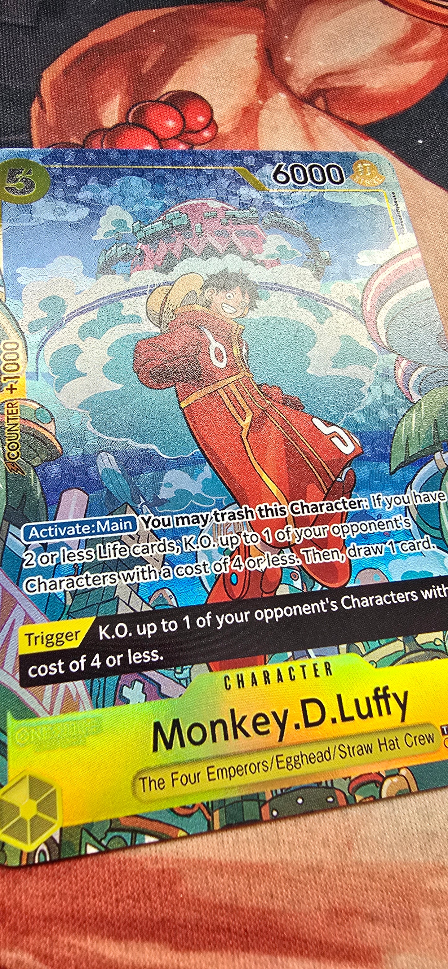 Treasure Rare TR One Piece TCG OP Textured Proxy Cards