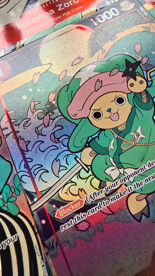 10 Card Bundle 1st Anniversary Set One Piece Card Game English Custom Made Cards