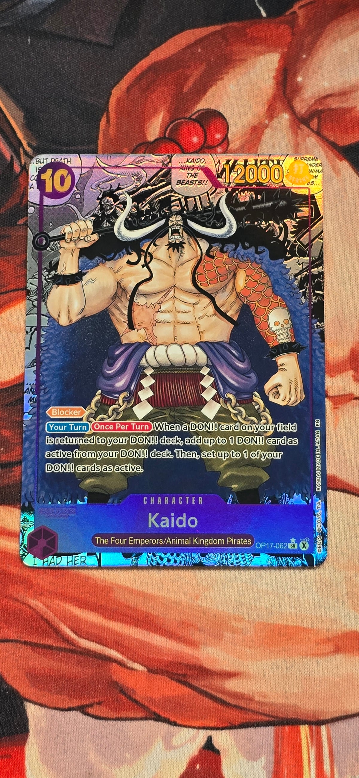 Premium Quality Textured One Piece Manga Cards OP01 - OP17 EB01 - EB04 PRB01 - PRB02 OPTCG English Proxy