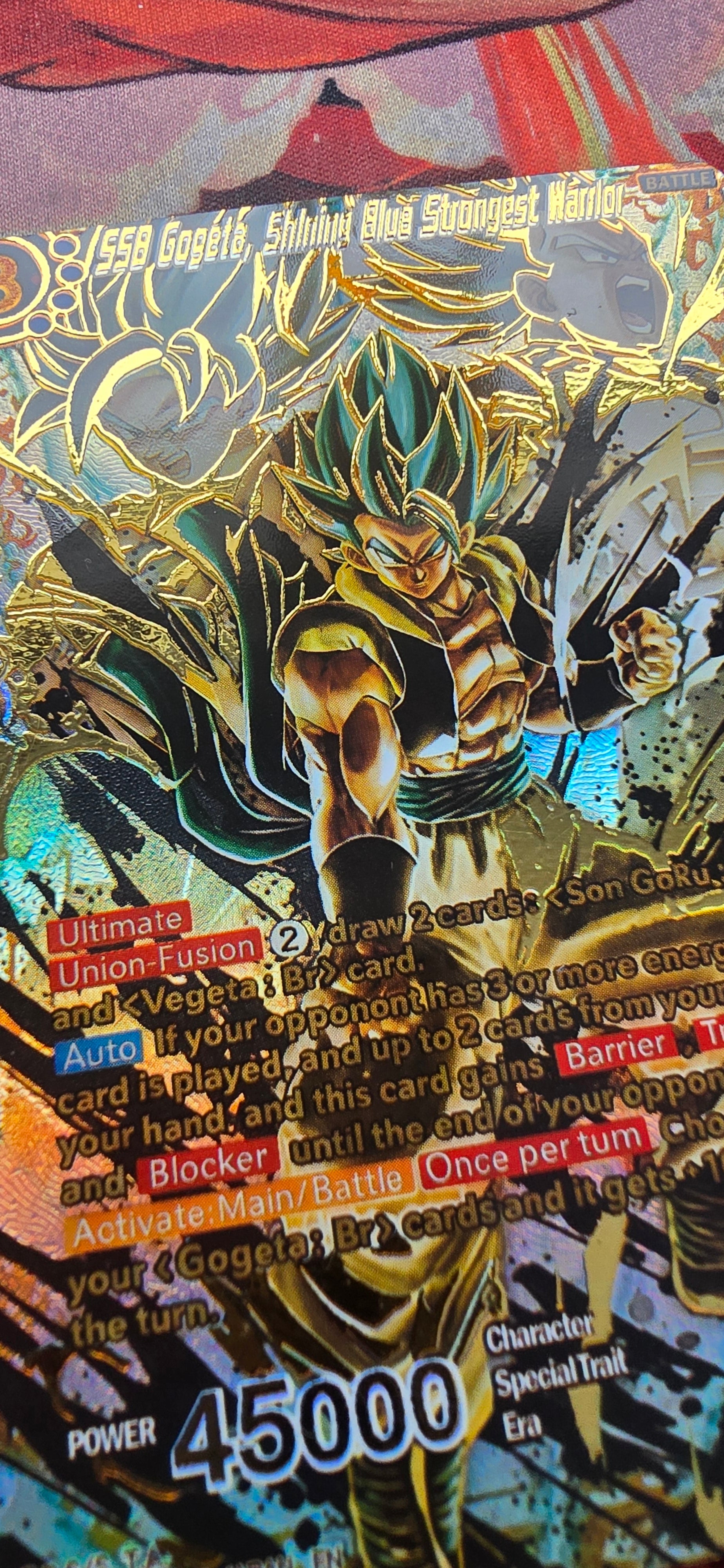 SSB Gogeta, Shining Blue Strongest Warrior God Rare BT26-138