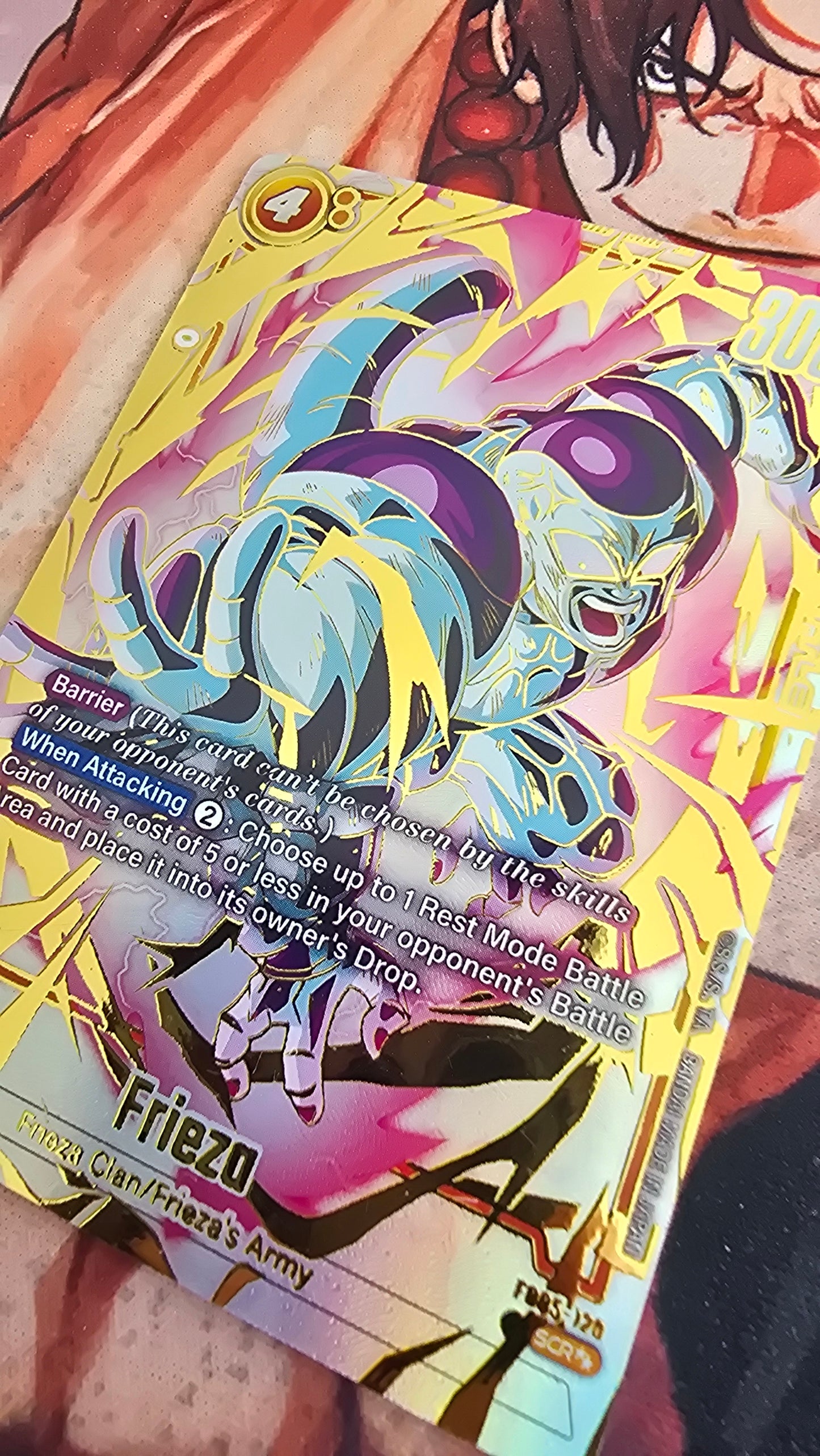 Frieza Super Alternate Art FB05-120 Dragon Ball Fusion World Card Proxy English