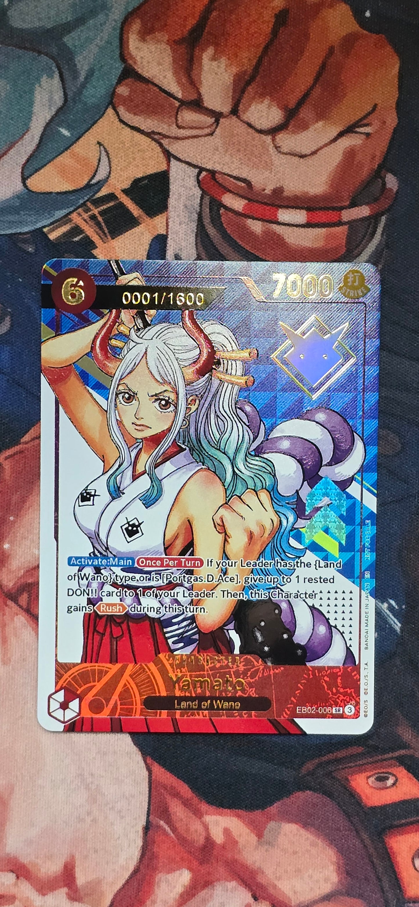 EB02 Yamato Serialised Flagship TCG Textured Premium OP One Piece Proxy English