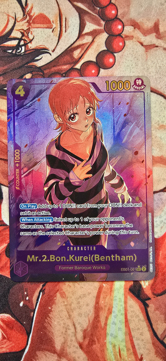 EB01 Mr 2 Bon Clay Alt Art One Piece Premium Textured Proxy English Kurei Bentham