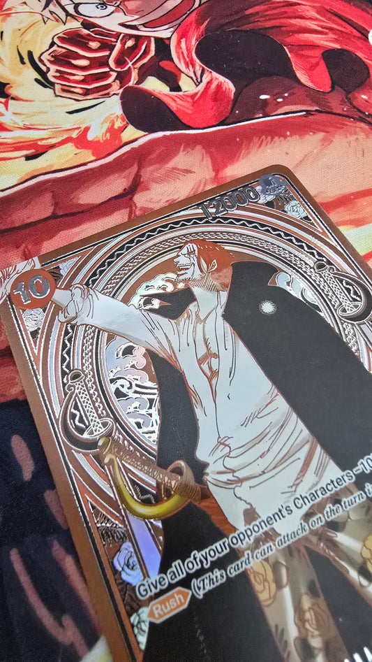 OP13 SP Shanks Silver One Piece Card Game OP TCG Proxy English