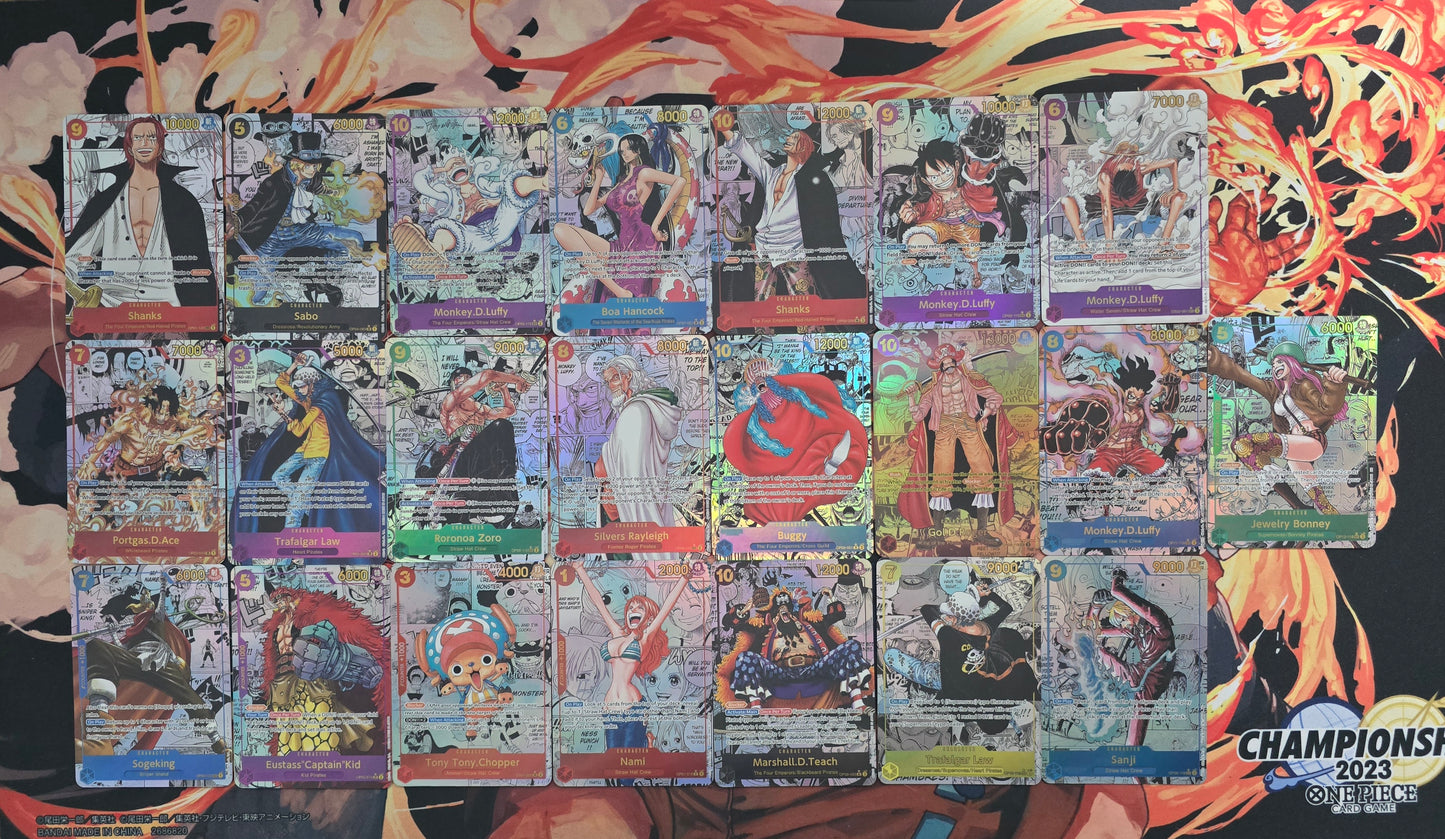 one piece tcg manga cards price One Piece TCG manga cards