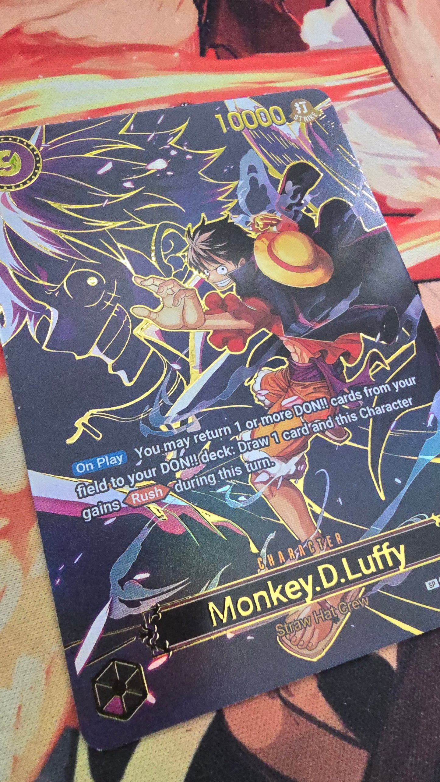 OP13 SP Monkey D Luffy Textured One Piece Card Game OP TCG Proxy English