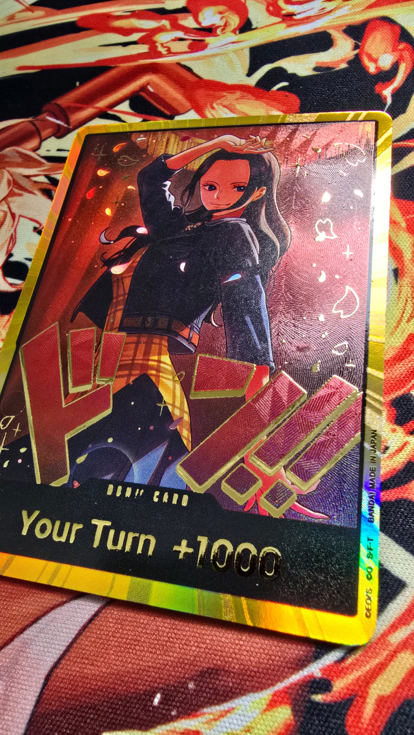 EB03 Heroines Gold DON Textured Holo One Piece TCG Proxy Cards