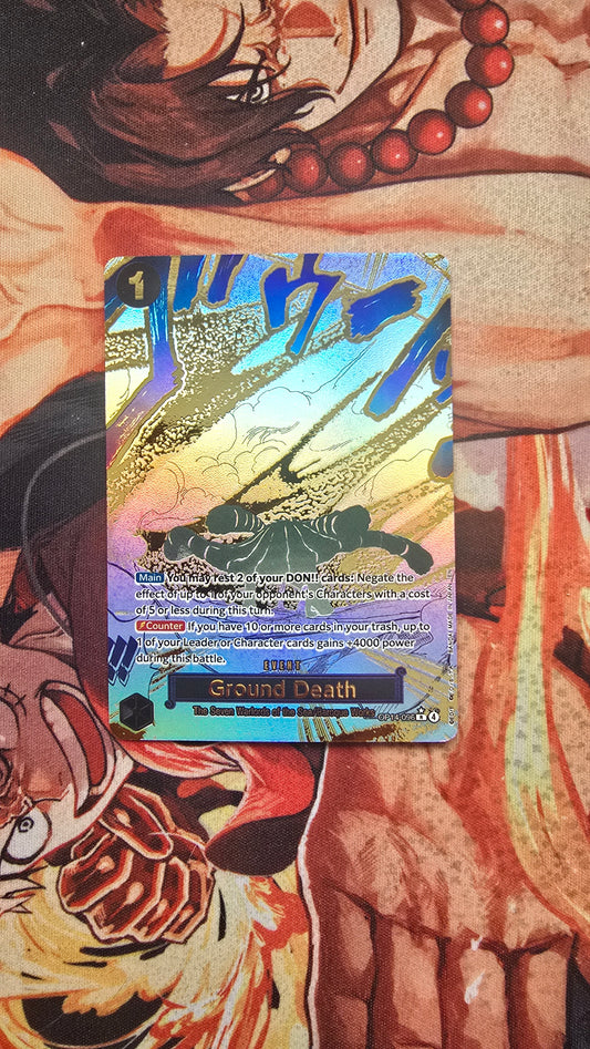 OP14 Manga Ground One Piece Crocodile Custom Made Card OP TCG Proxy English