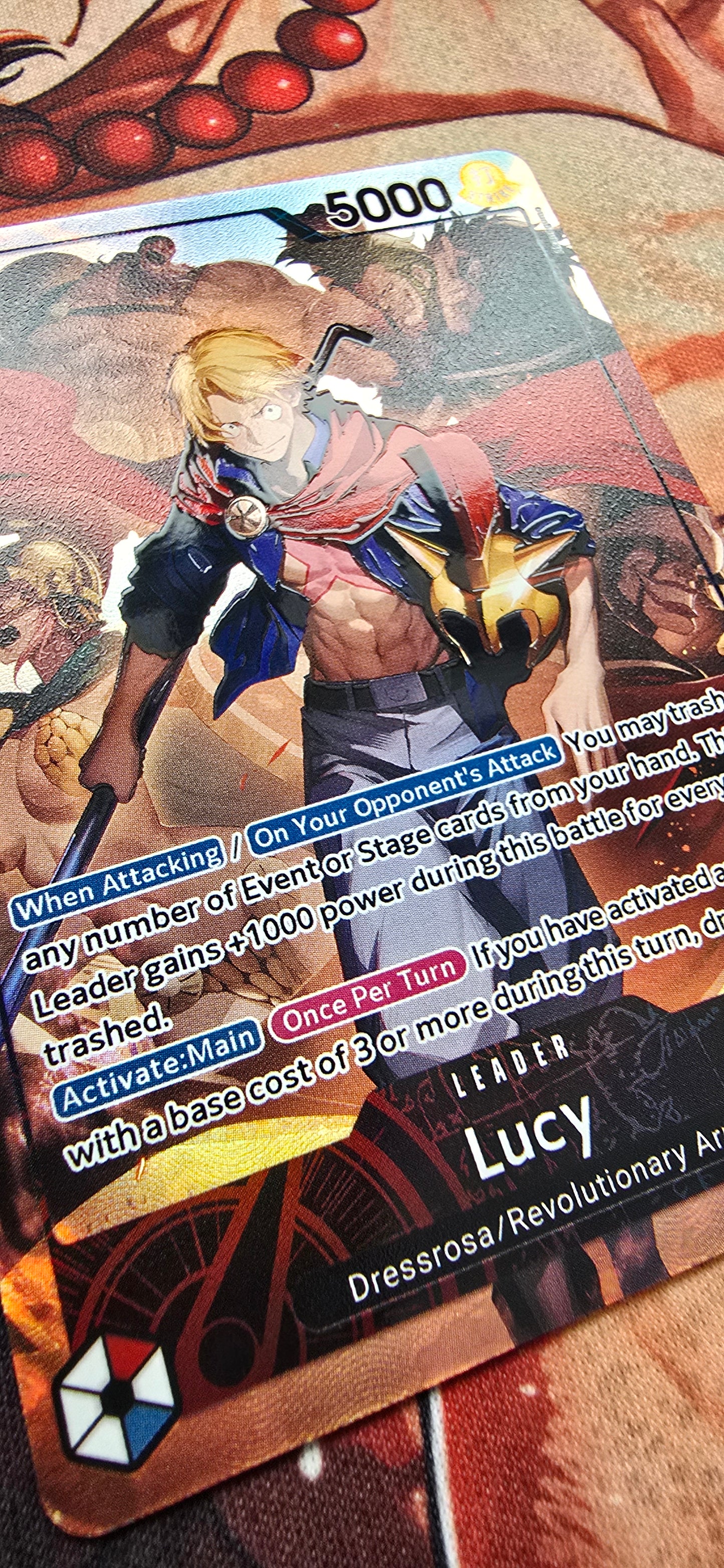 OP15 Alt Art Leaders Holo One Piece TCG Proxy Cards English