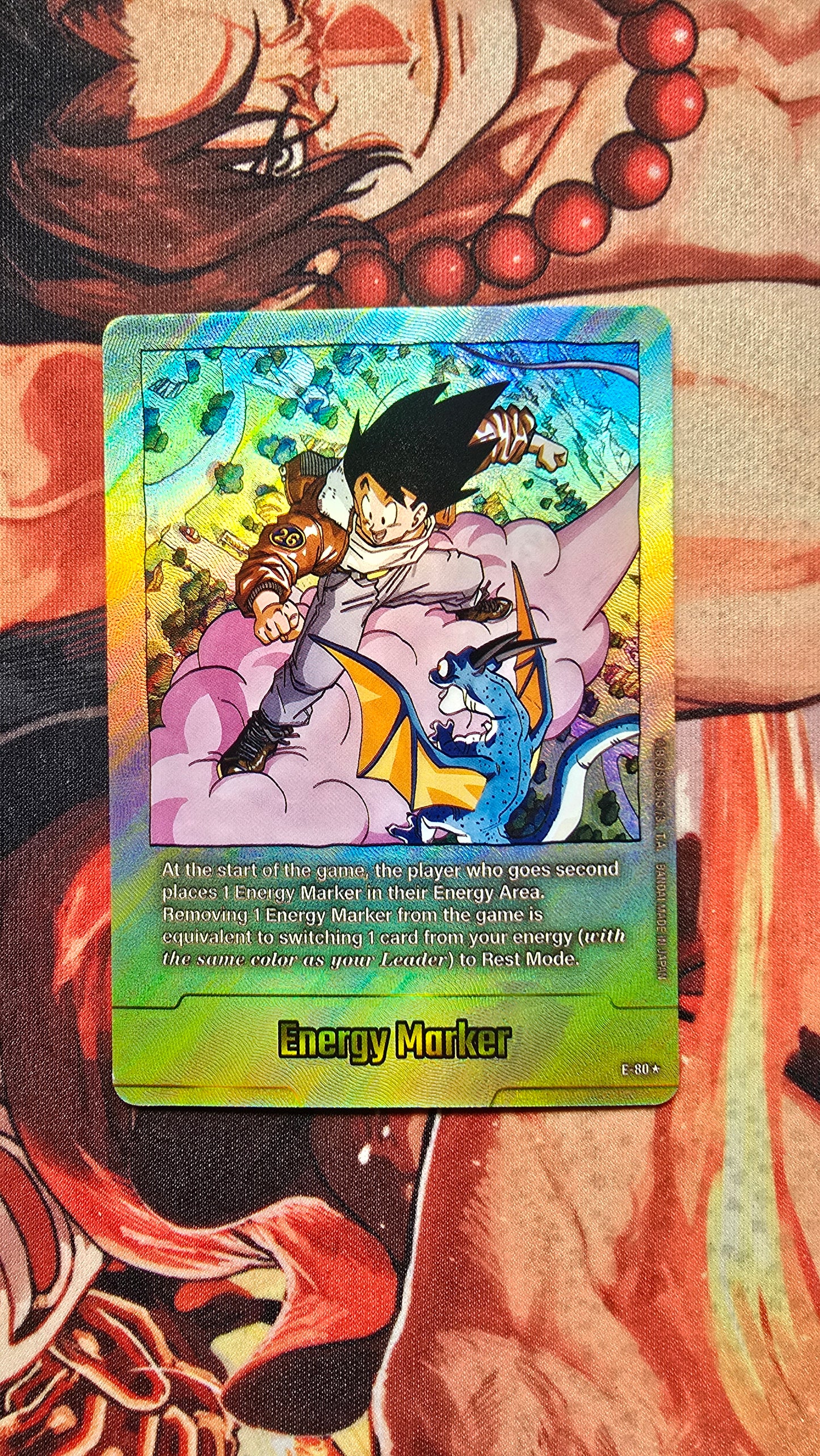 Dragon Ball Super Card Game Fusion World Energy Markers Custom Made Cards