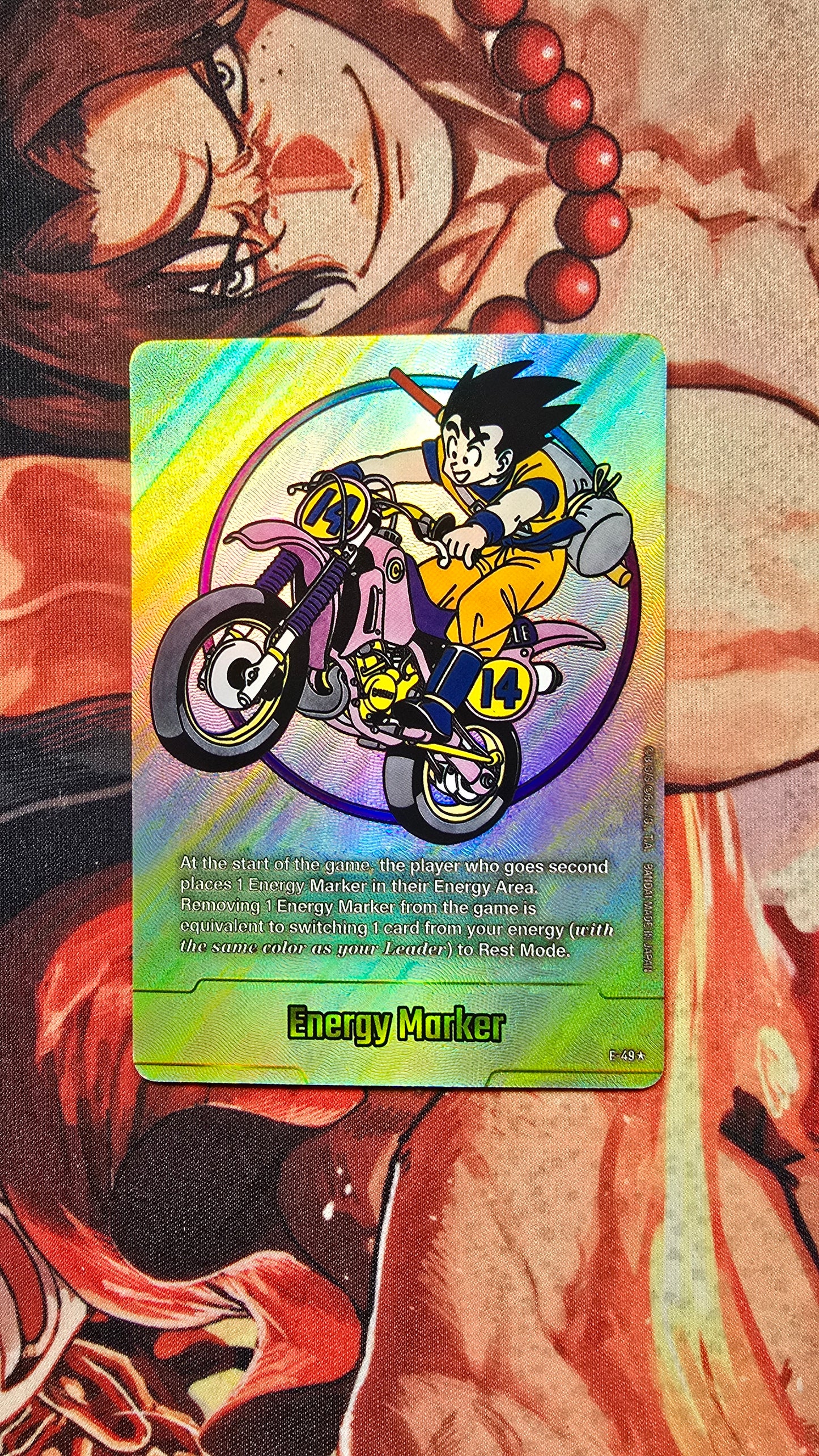 Dragon Ball Super Card Game Fusion World Energy Markers Custom Made Cards