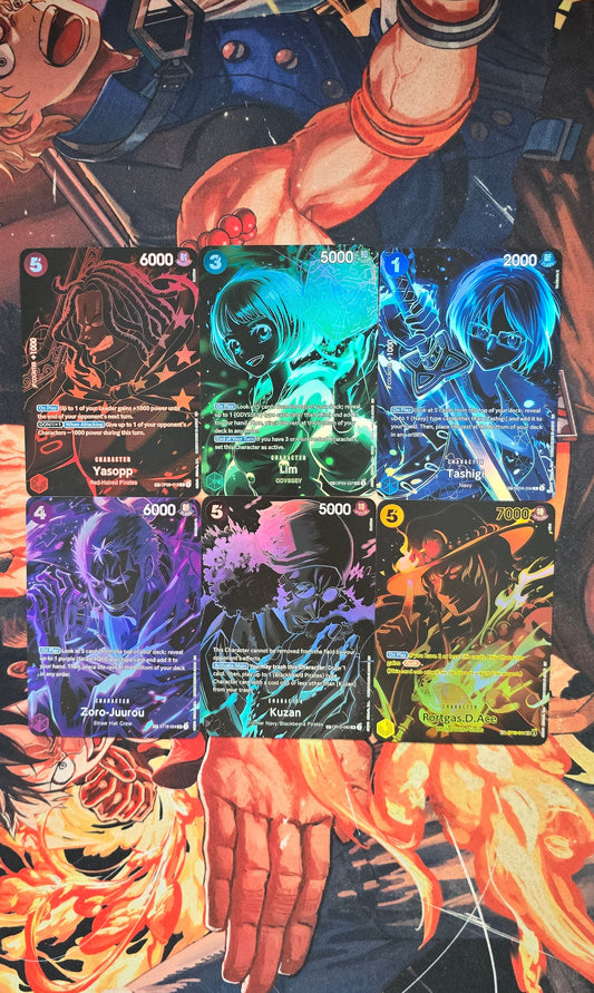 OP12 SP Cards! One Piece Card Game OP TCG Textured Proxy English
