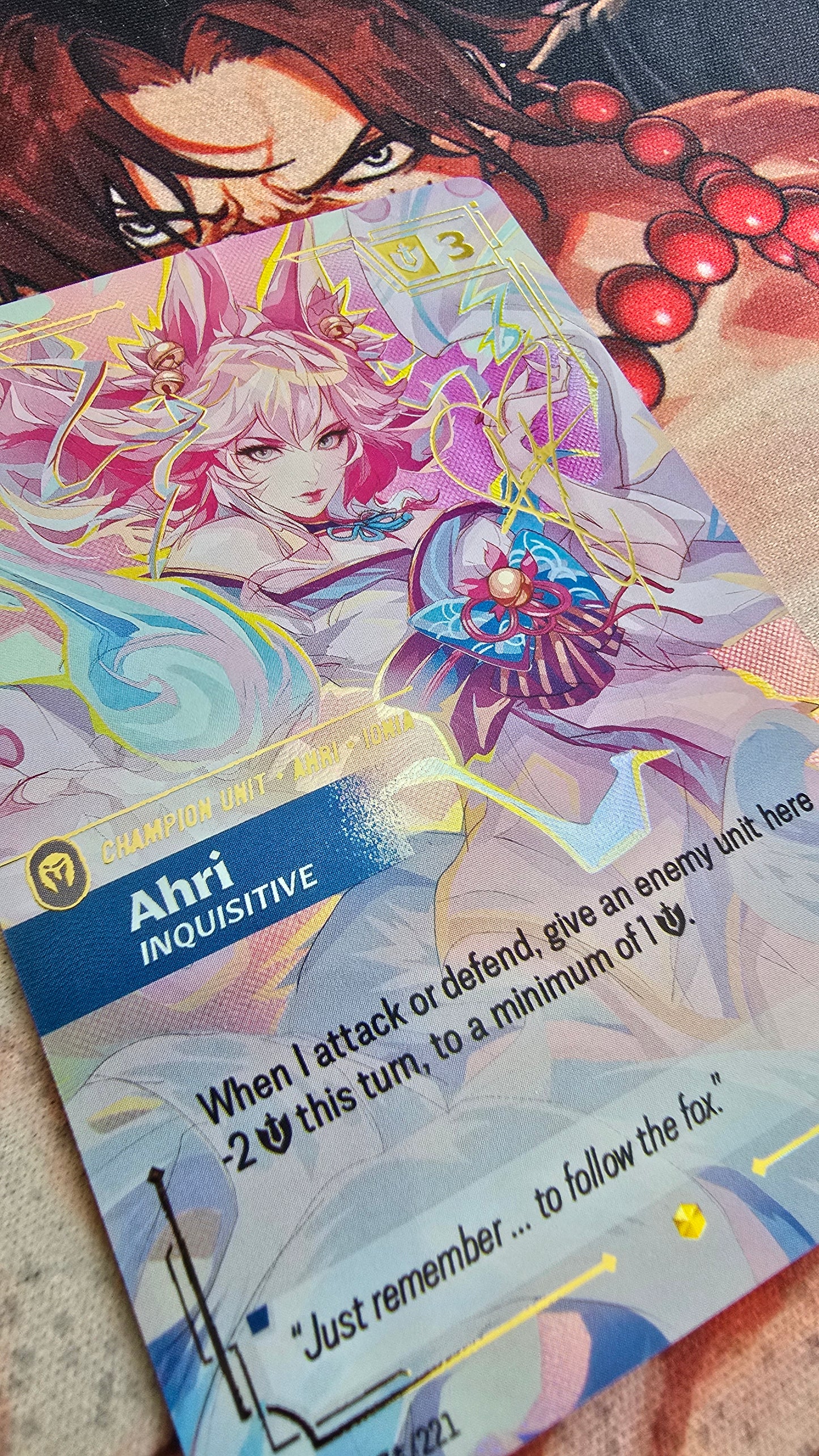 League of Legends Spiritforged Signed Overnumbered Riftbound TCG Textured Promo Custom Made Cards