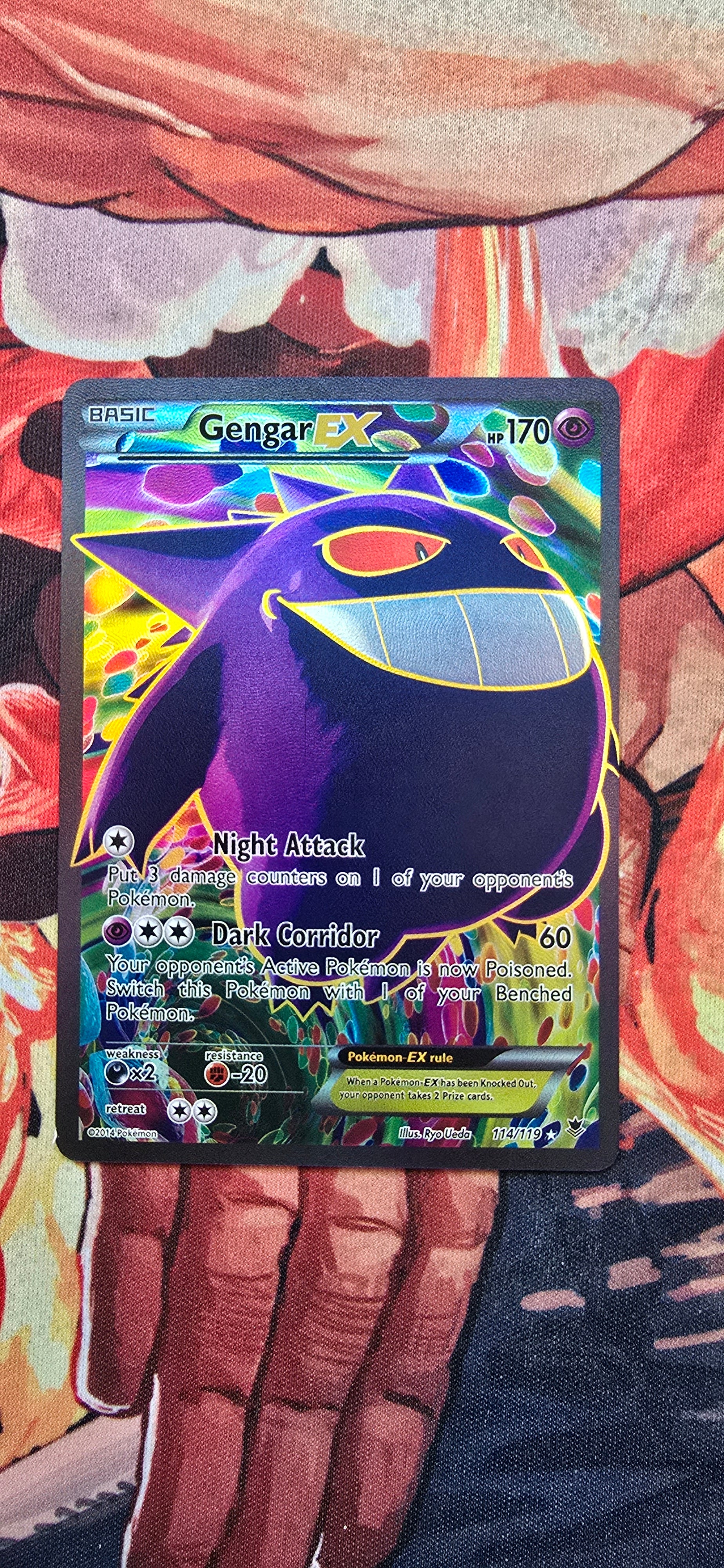 pokemon tcg phantom cards Gengar EX #114 Forces Card Custom Made Proxy – OP PROXIES Mina sr Pokémon Cards Price Tier:$5 Card Year:2000