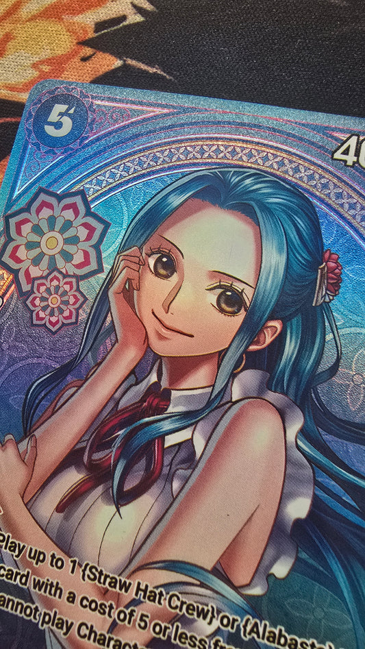 EB03 Nefeltari Vivi SP Textured Holo One Piece TCG Proxy Card