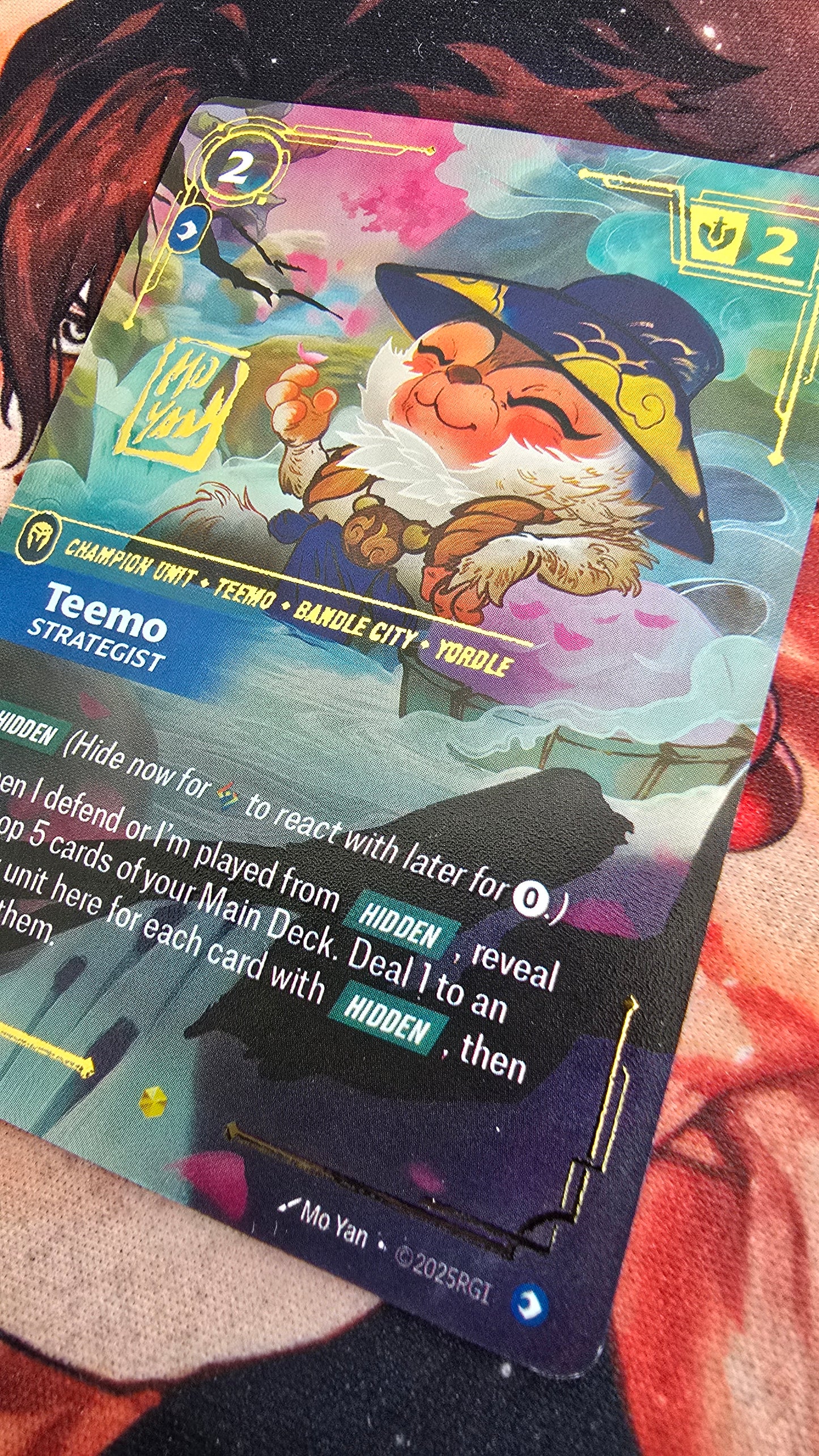 League of Legends Spiritforged Signed Overnumbered Riftbound TCG Textured Promo Custom Made Cards