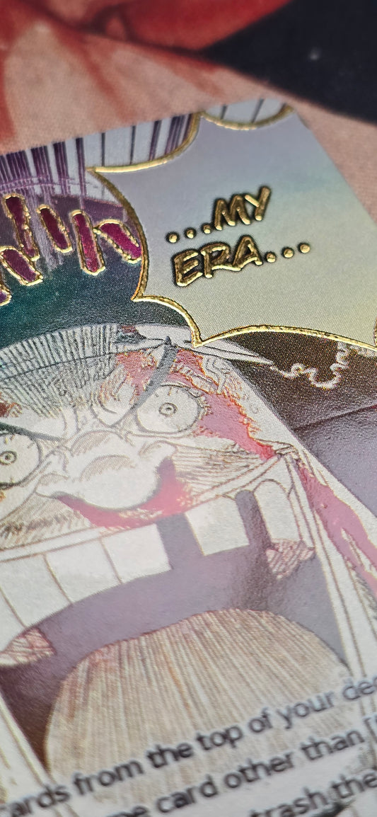 Manga PRB02 My Era Begins One Piece Premium Quality Textured Proxy Custom Made Card