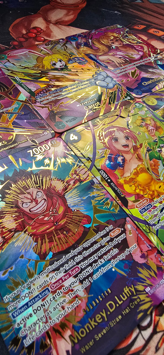 PRB02 SP Cards! One Piece Card Game OP TCG Premium Textured Proxy English