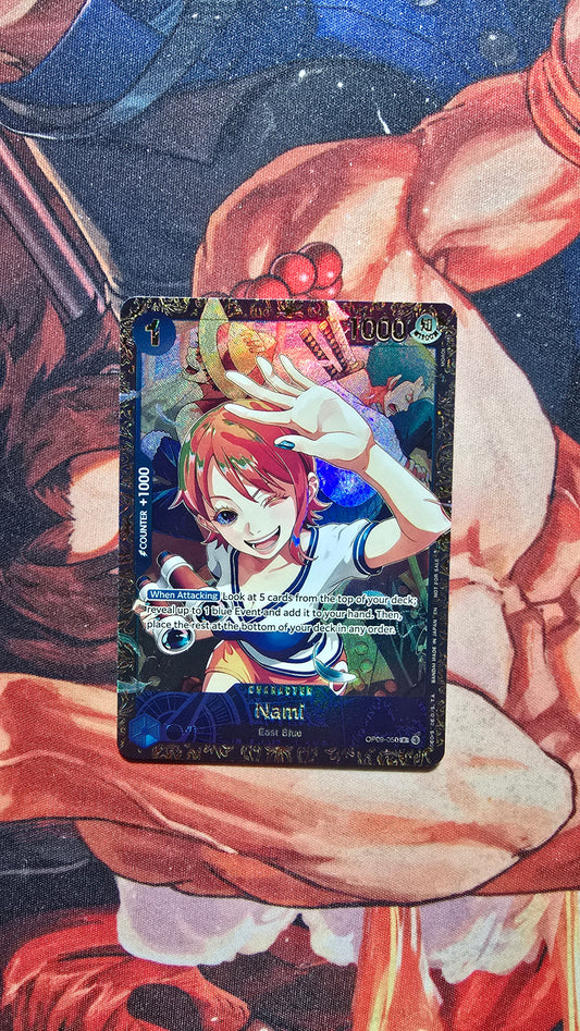 Nami Championship 25-26 Regionals Season 1 One Piece Textured Promo Custom Made Card