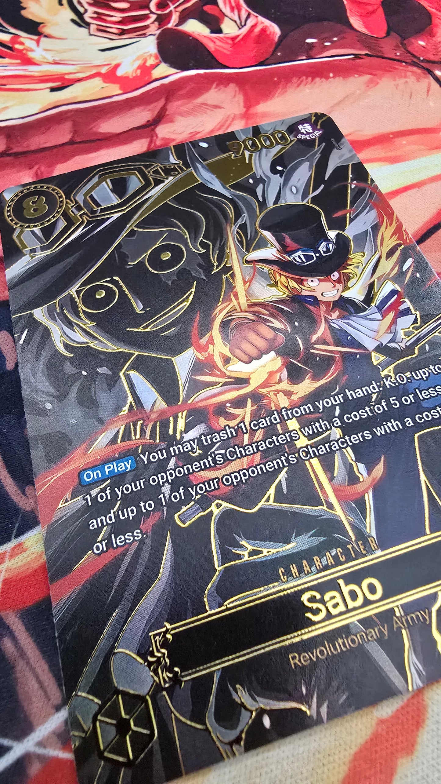 OP13 SP Sabo Textured One Piece Card Game OP TCG Proxy English