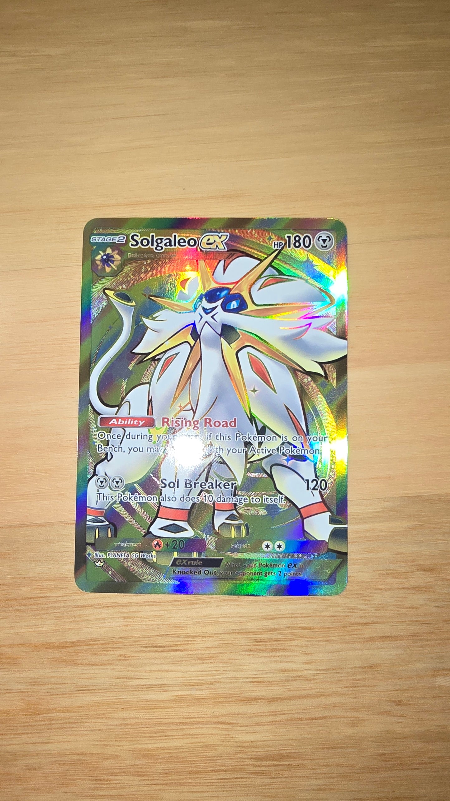 High Quality Textured Pokemon TCG Pocket - Gold Crown EX Custom Proxy Cards