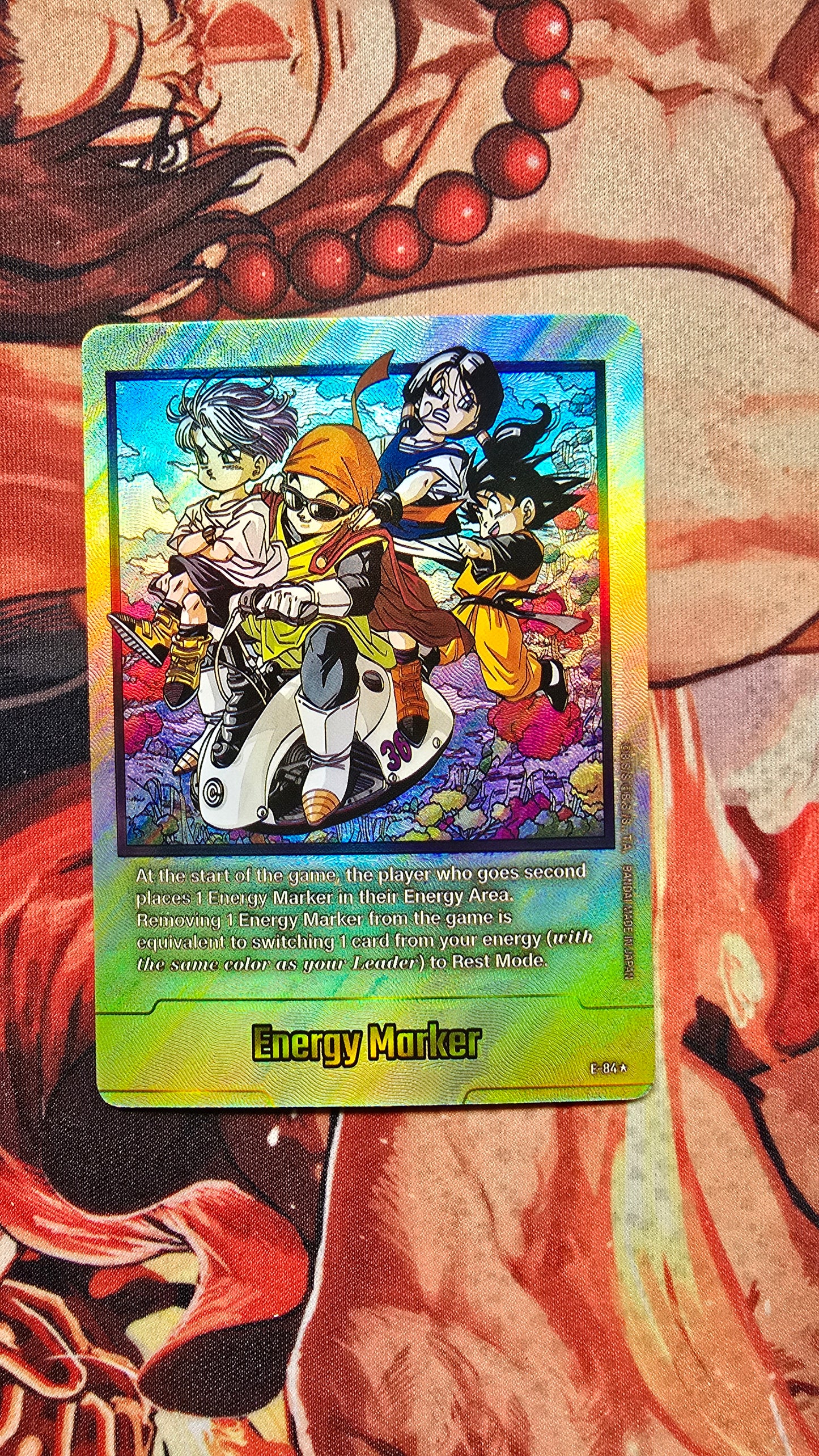 Dragon Ball Super Card Game Fusion World Energy Markers Custom Made Cards