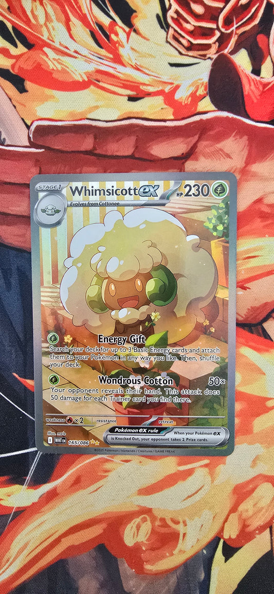 Whimsicott EX White Flare Pokemon TCG Proxy English Card