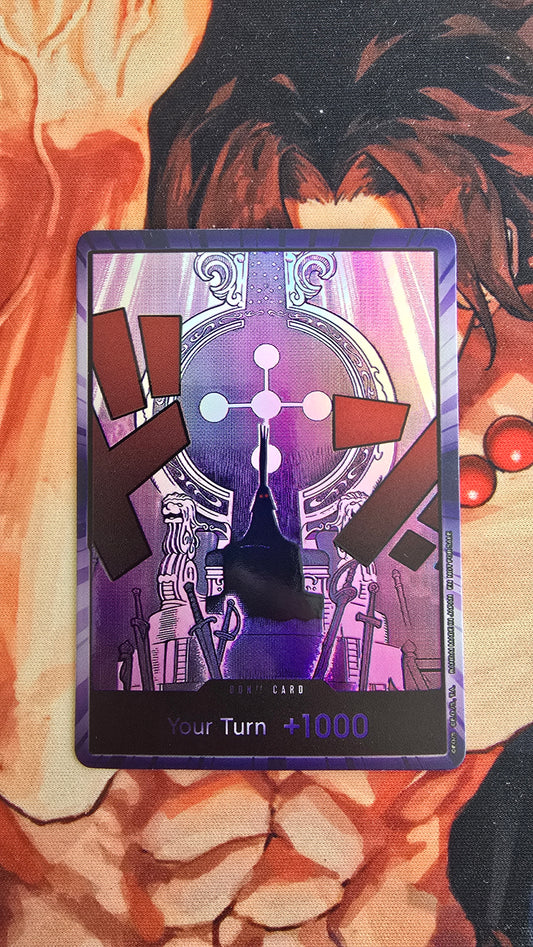 Made to order: Imu OP13 Custom Made Don Textured Holo One Piece TCG Proxy Card