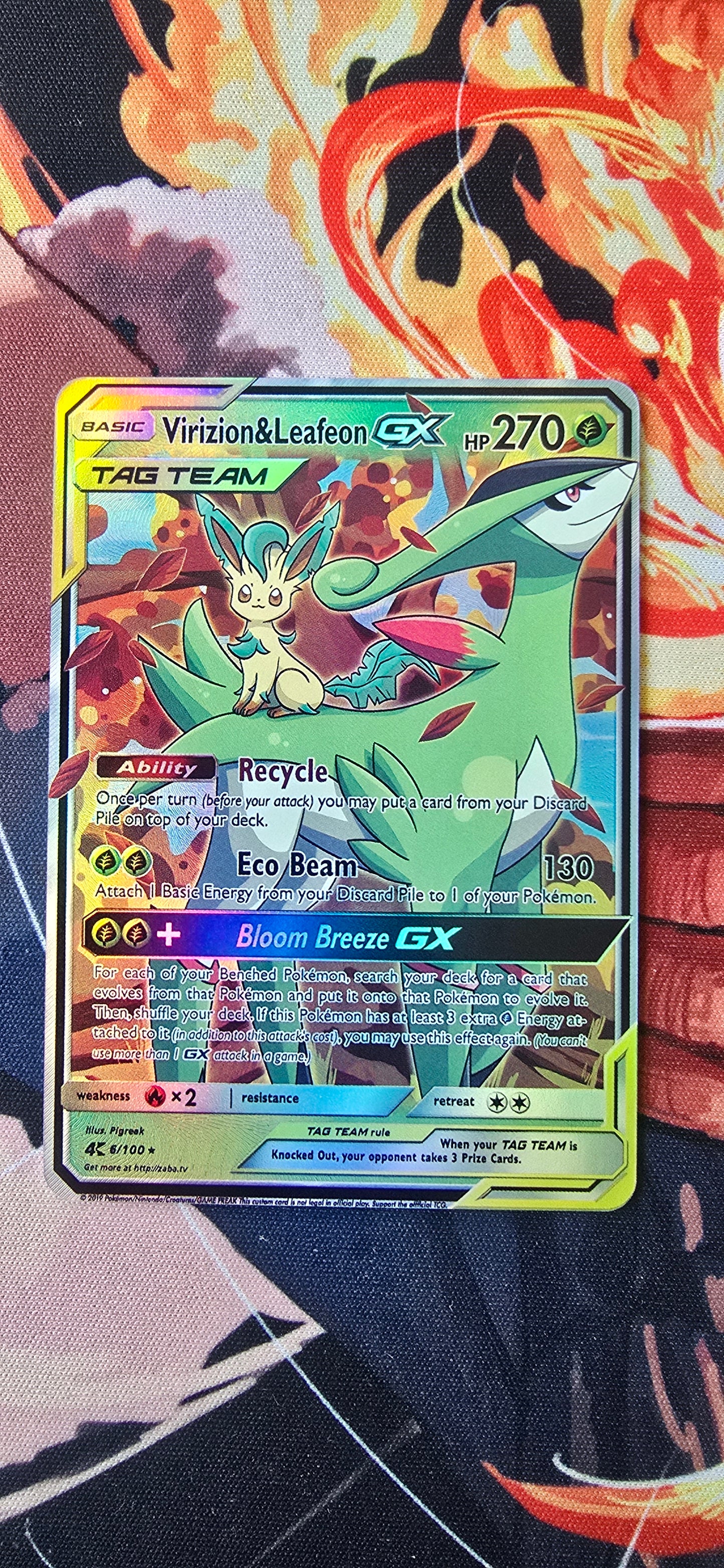 Tag Team Legendary Eeveelution 9 Card Bundle Umbreon Espeon Sylveon Glaceon Leafeon Flareon Jolteon Eevee Premium Quality Custom Made Pokemon Cards