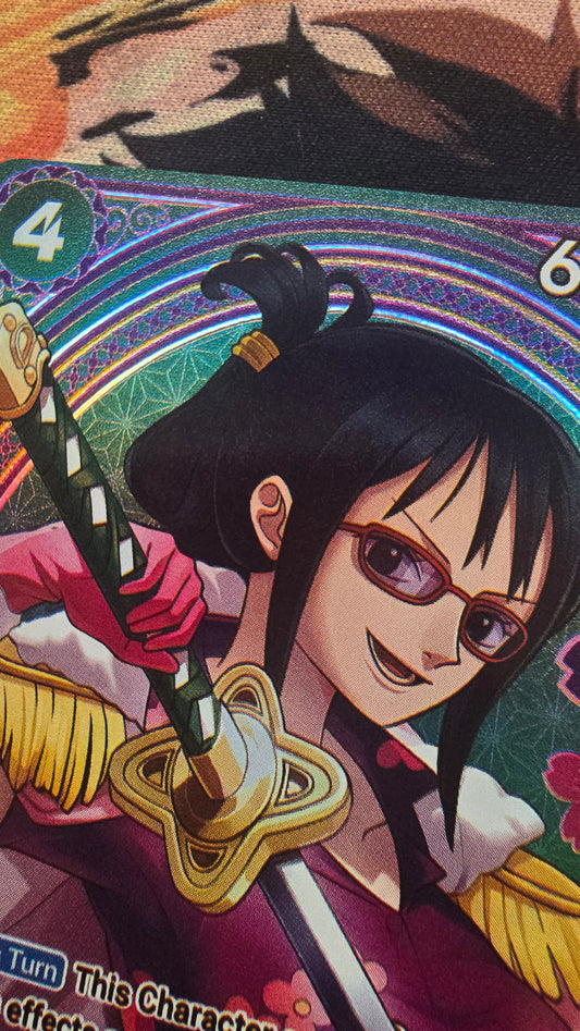 EB03 Tashigi SP Textured Holo One Piece TCG Proxy Card