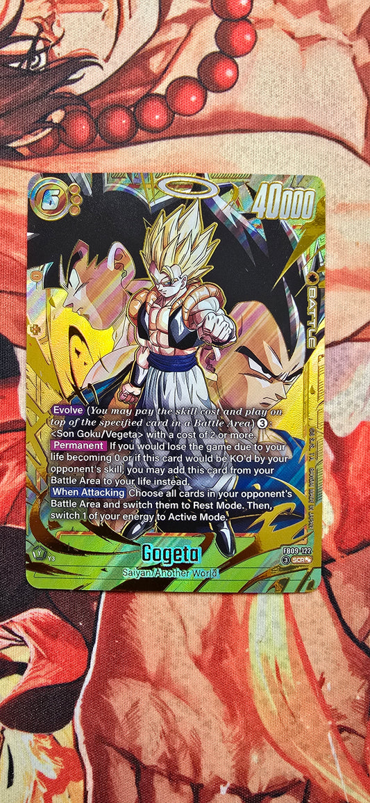Gogeta SCR FB09-122 Dragon Ball Fusion World Dual Evolution Proxy Card