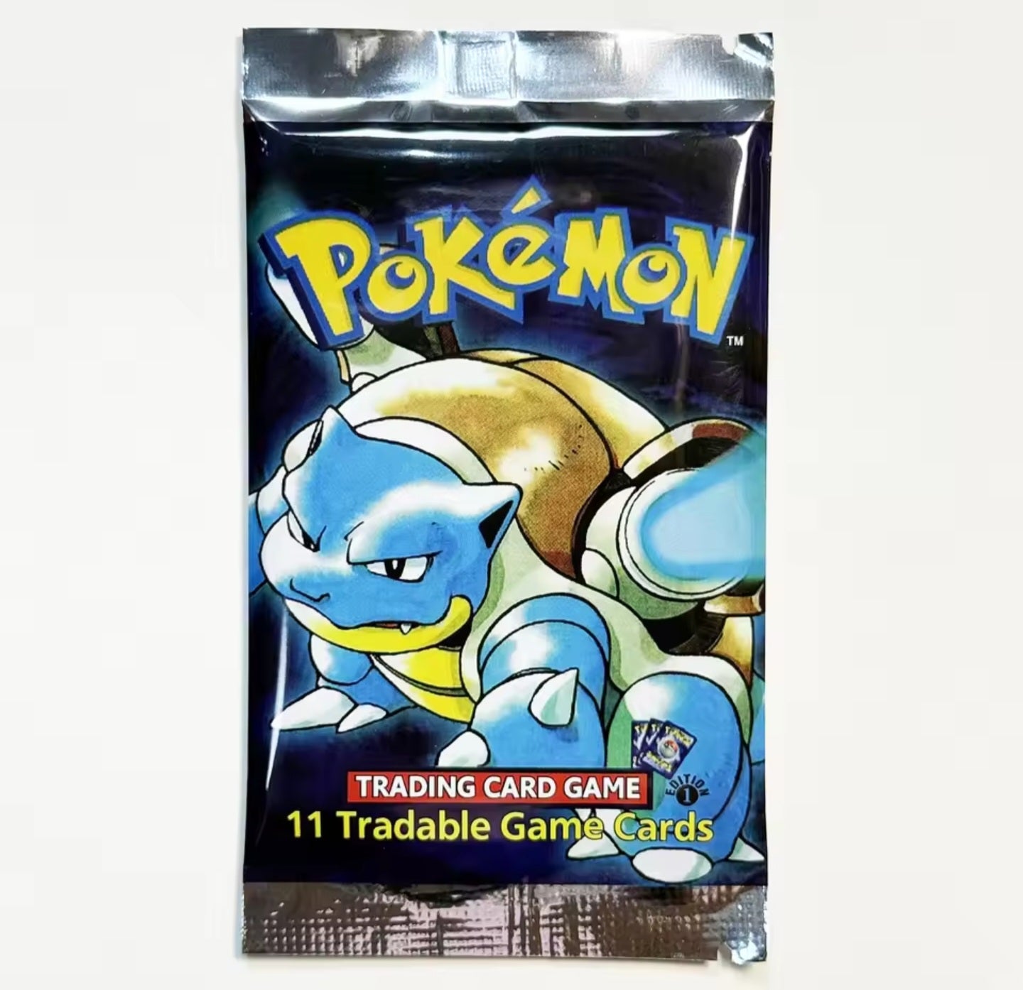 WOTC 1999 1st Edition Sealed Booster Packs (11 cards) Pokemon Base Set Custom Made