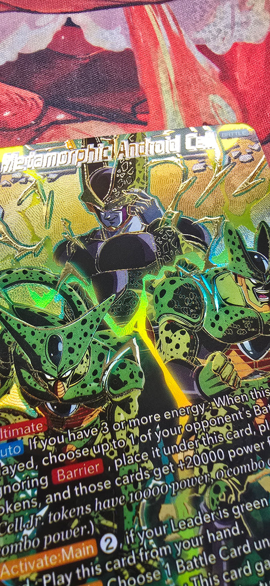 Metamorphic Android Cell BT26-139 Dragon Ball Super Ultimate Advent Proxy Card