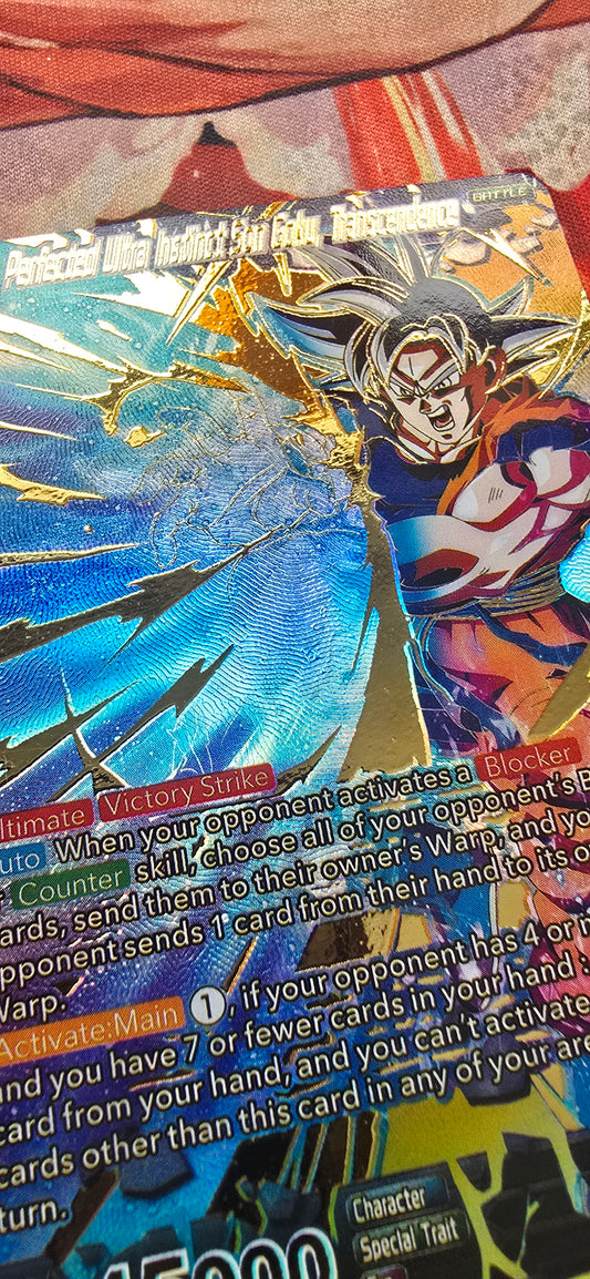 Perfected Ultra Instinct Son Goku, Transcendence BT26-140 Dragon Ball Super Proxy Card