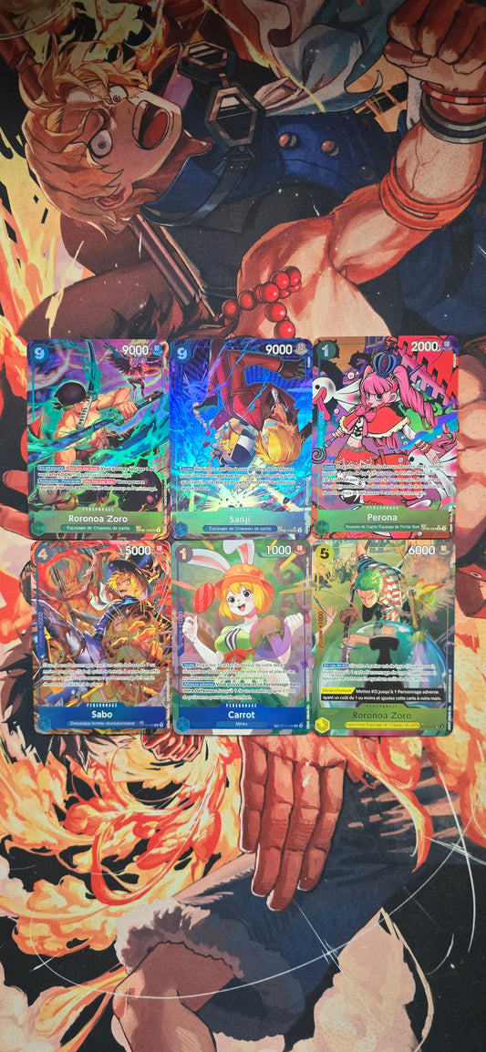 French Treasure Rare Exclusive One Piece Cards Proxy Custom Made
