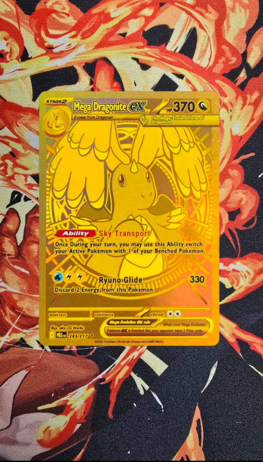 Mega Dragonite ex MUR Mega Dream Pokemon Proxy Card English