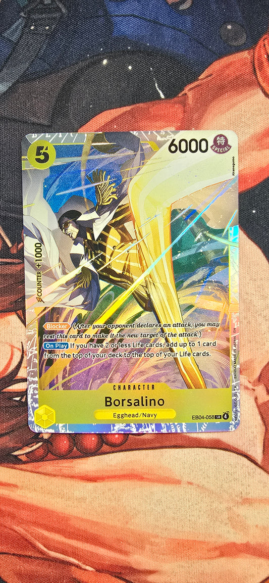 Borsalino SR EB04-058 Premium Foil One Piece TCG Proxy Card
