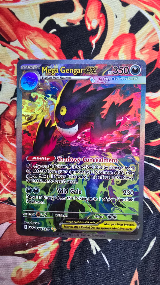 Mega Gengar ex SAR Ascended Heroes Pokemon Proxy Card English